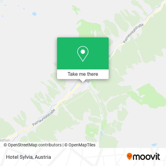 Hotel Sylvia map