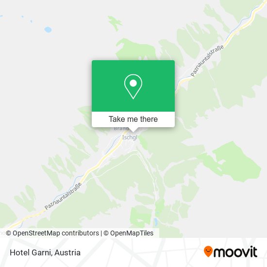 Hotel Garni map