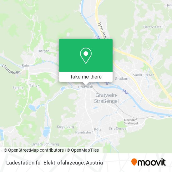 Ladestation für Elektrofahrzeuge map