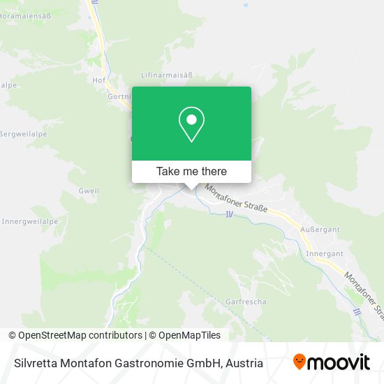Silvretta Montafon Gastronomie GmbH map