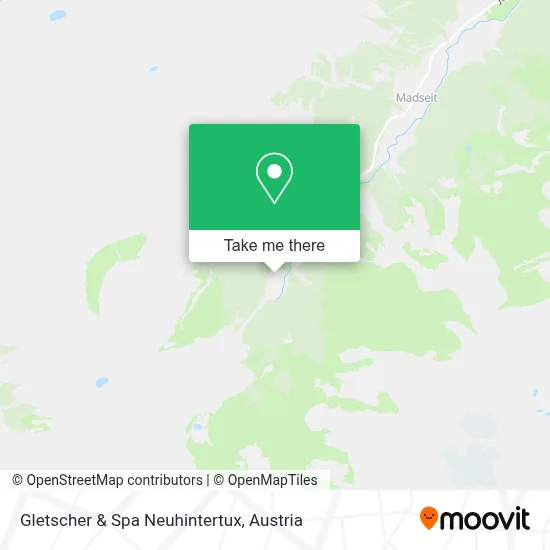 Gletscher & Spa Neuhintertux map