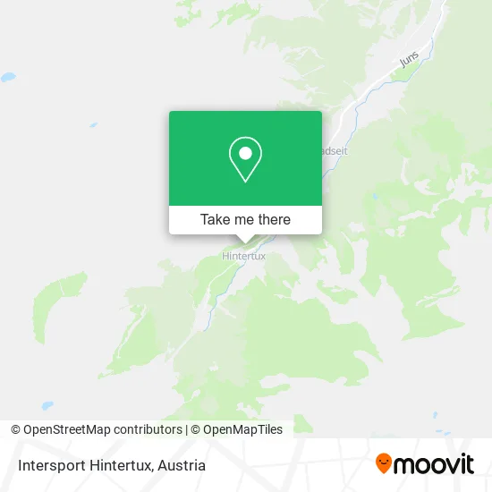 Intersport Hintertux map