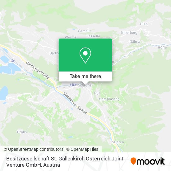 Besitzgesellschaft St. Gallenkirch Österreich Joint Venture GmbH map