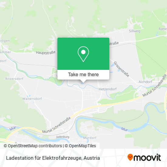 Ladestation für Elektrofahrzeuge map