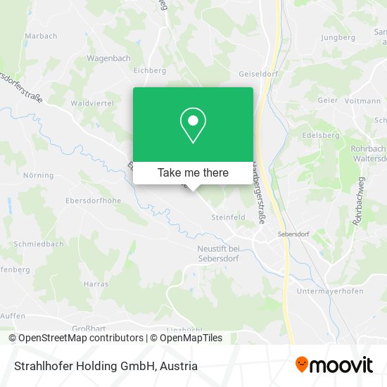 Strahlhofer Holding GmbH map