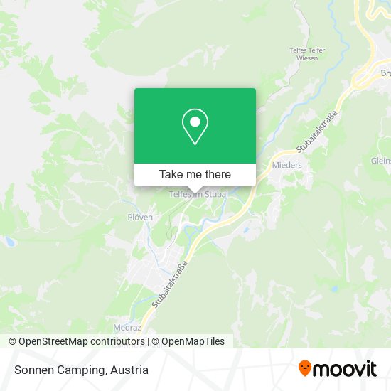 Sonnen Camping map