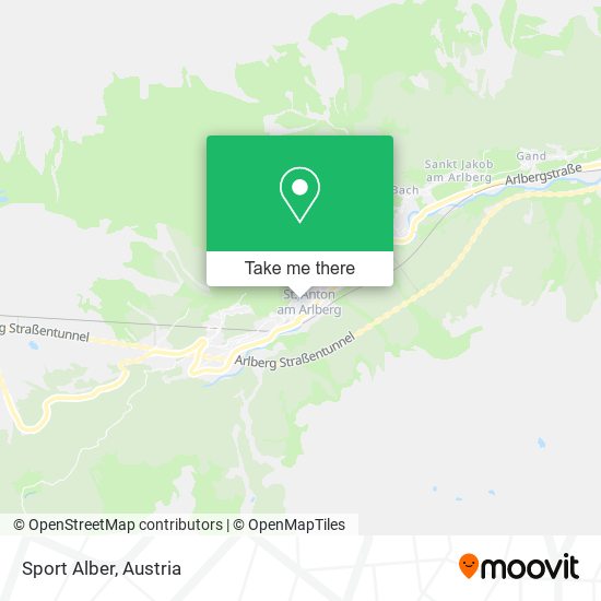 Sport Alber map