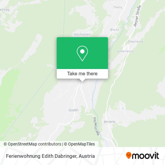 Ferienwohnung Edith Dabringer map