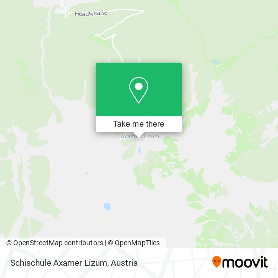 Schischule Axamer Lizum map