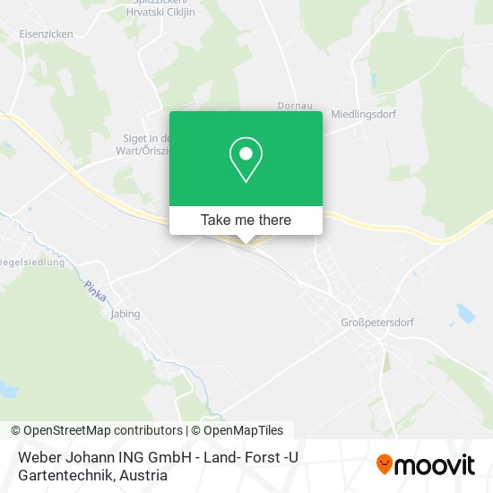 Weber Johann ING GmbH - Land- Forst -U Gartentechnik map