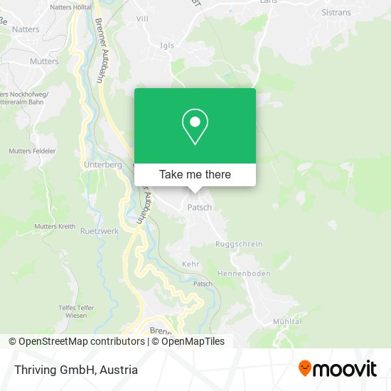 Thriving GmbH map