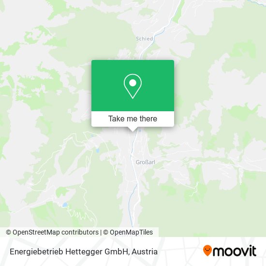 Energiebetrieb Hettegger GmbH map