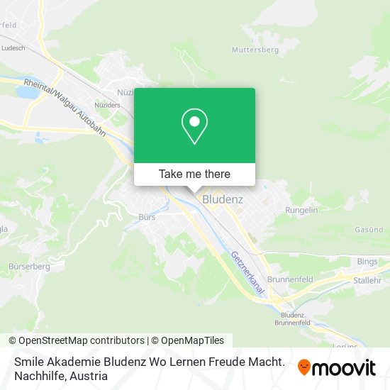Smile Akademie Bludenz Wo Lernen Freude Macht. Nachhilfe map