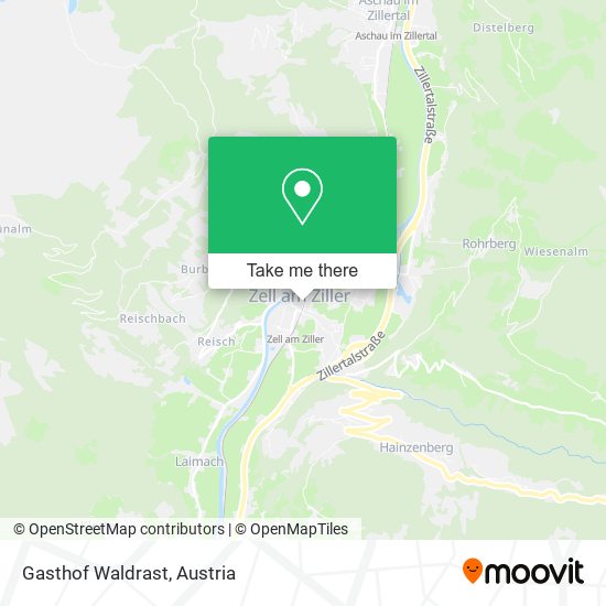 Gasthof Waldrast map