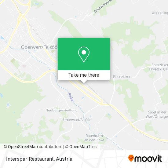 Interspar-Restaurant map