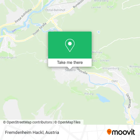 Fremdenheim Hackl map