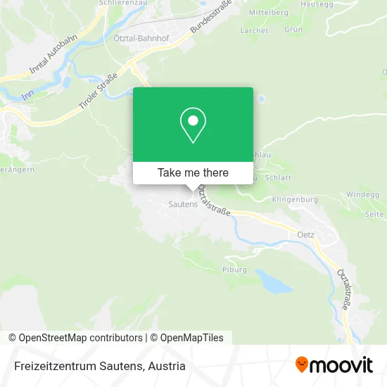 Freizeitzentrum Sautens map