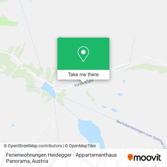 Ferienwohnungen Heidegger - Appartementhaus Panorama map