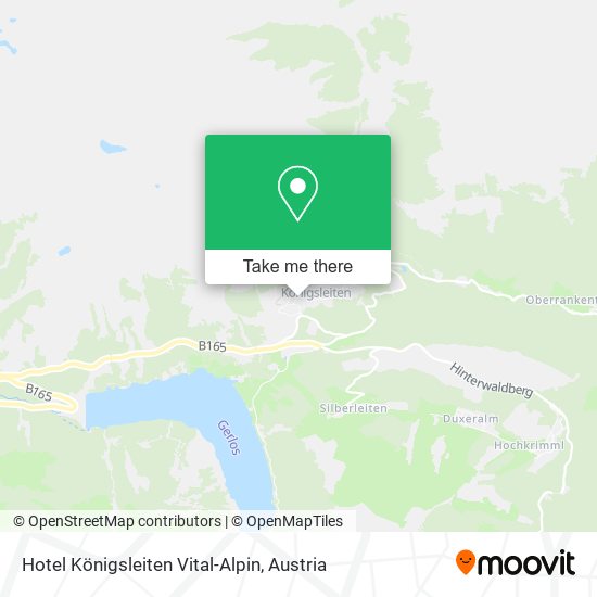 Hotel Königsleiten Vital-Alpin map