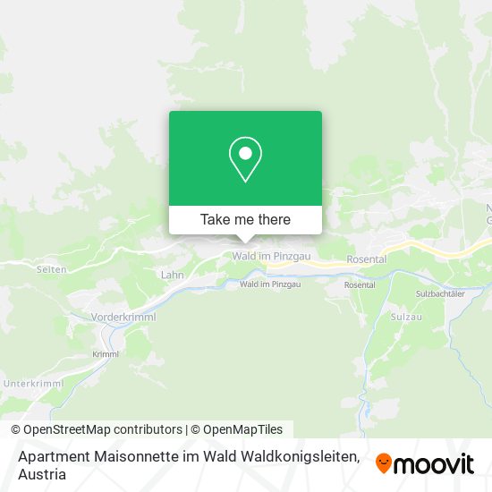 Apartment Maisonnette im Wald Waldkonigsleiten map