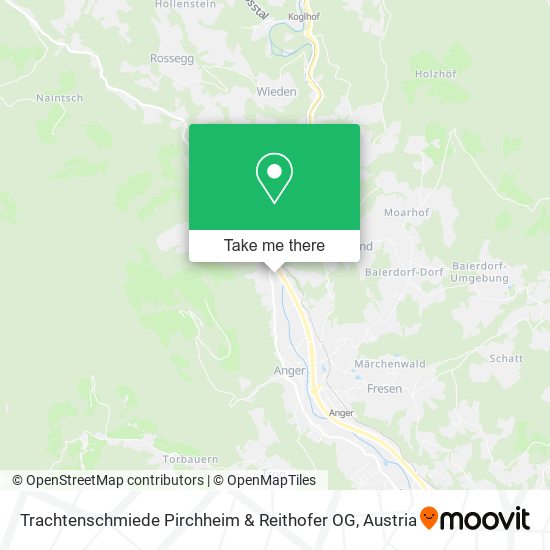 Trachtenschmiede Pirchheim & Reithofer OG map
