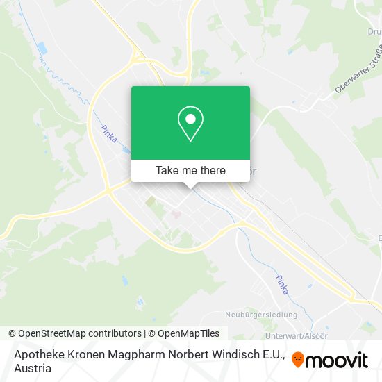 Apotheke Kronen Magpharm Norbert Windisch E.U. map