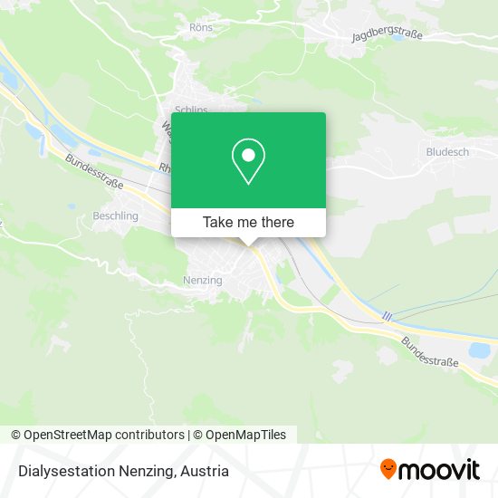 Dialysestation Nenzing map