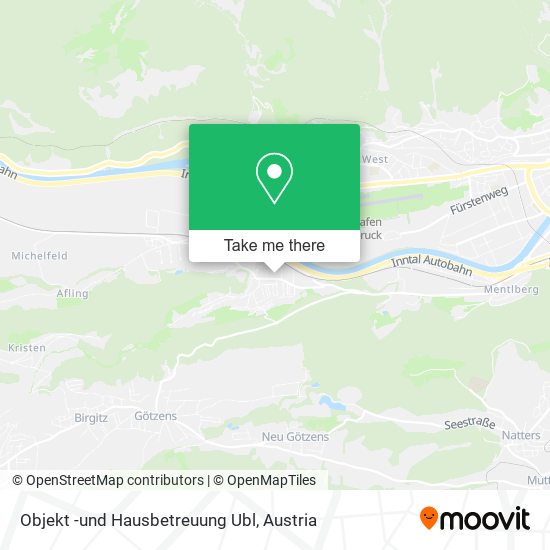 Objekt -und Hausbetreuung Ubl map
