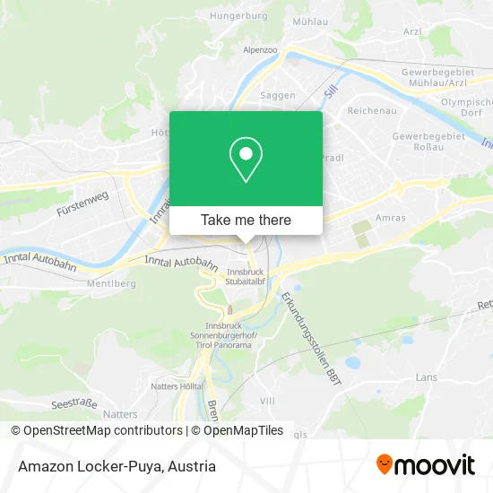 Amazon Locker-Puya map
