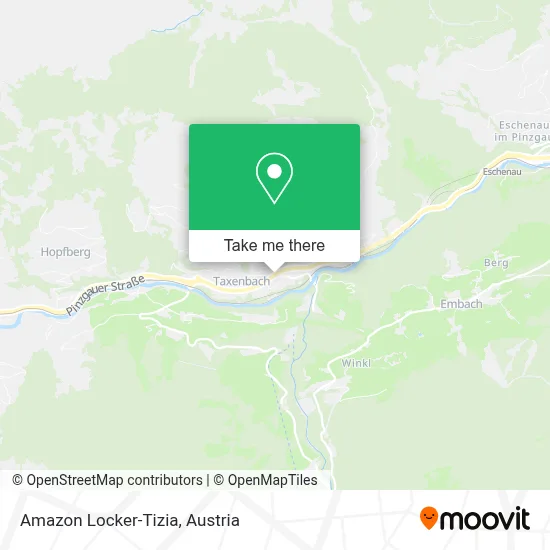 Amazon Locker-Tizia map
