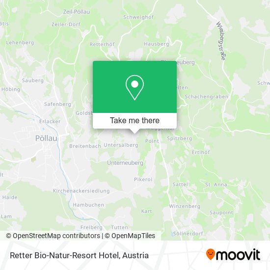 Retter Bio-Natur-Resort Hotel map