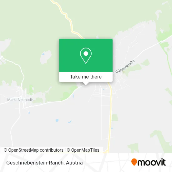 Geschriebenstein-Ranch map