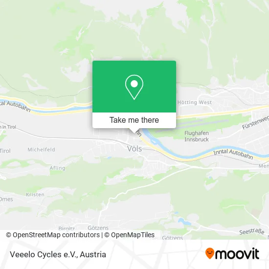 Veeelo Cycles e.V. map