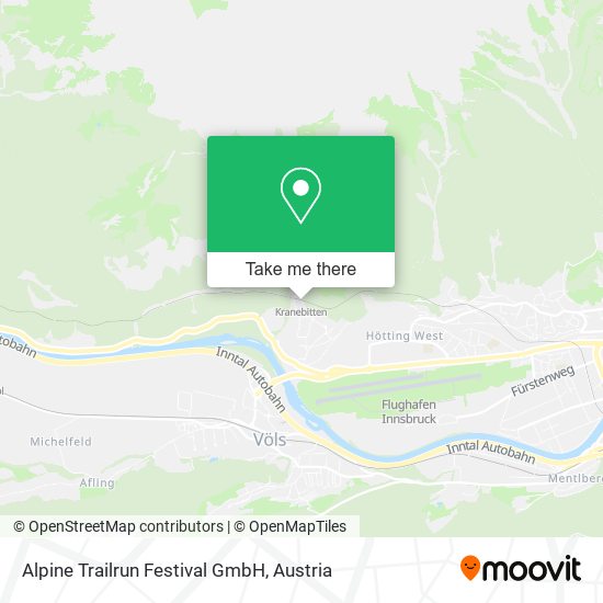 Alpine Trailrun Festival GmbH map