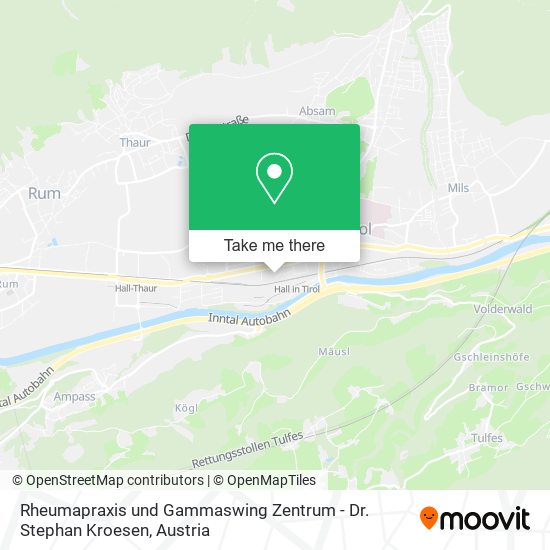 Rheumapraxis und Gammaswing Zentrum - Dr. Stephan Kroesen map