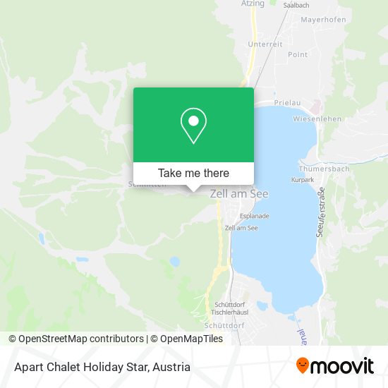 Apart Chalet Holiday Star map