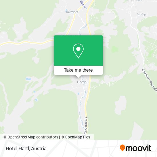 Hotel Hartl map