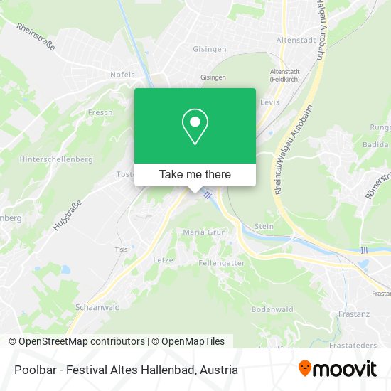 Poolbar - Festival Altes Hallenbad map