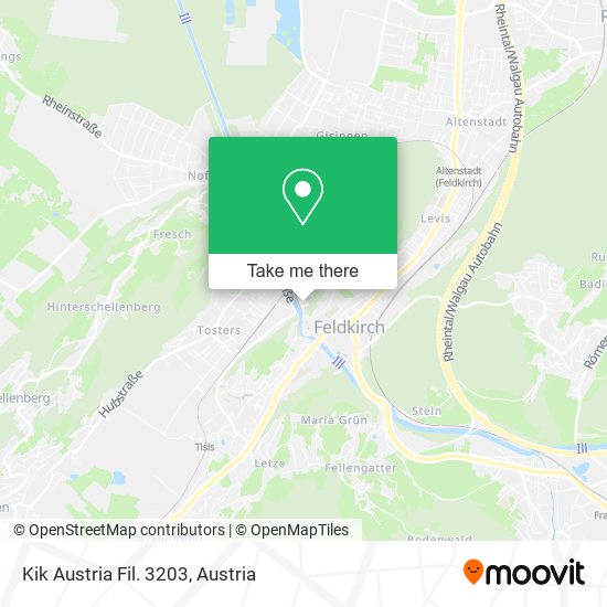 Kik Austria Fil. 3203 map