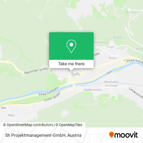 Sh Projektmanagement-GmbH map