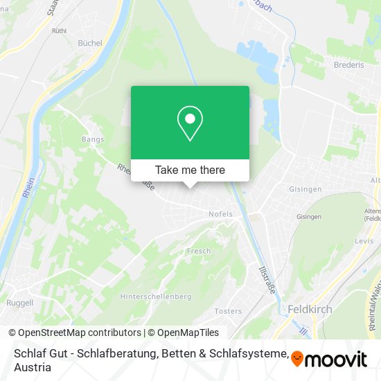 Schlaf Gut - Schlafberatung, Betten & Schlafsysteme map
