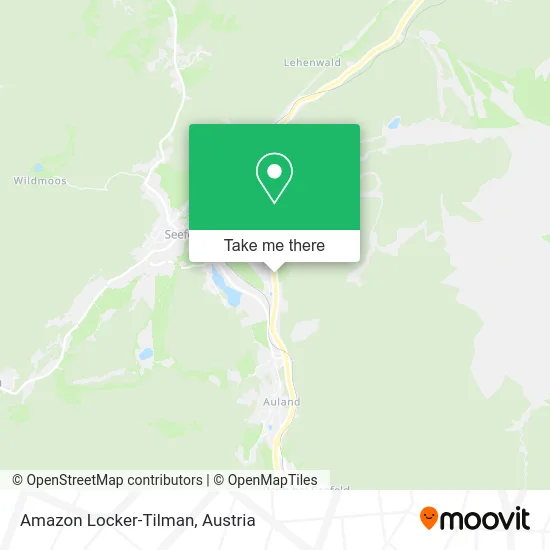 Amazon Locker-Tilman map