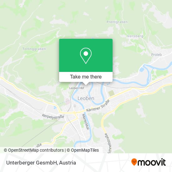 Unterberger GesmbH map