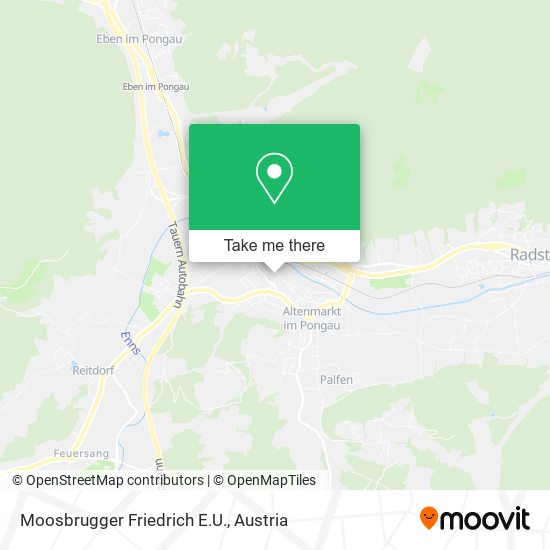 Moosbrugger Friedrich E.U. map