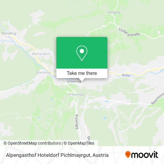 Alpengasthof Hoteldorf Pichlmayrgut map