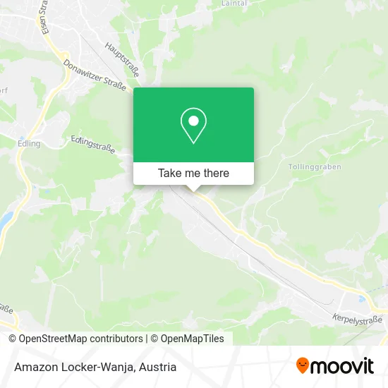 Amazon Locker-Wanja map
