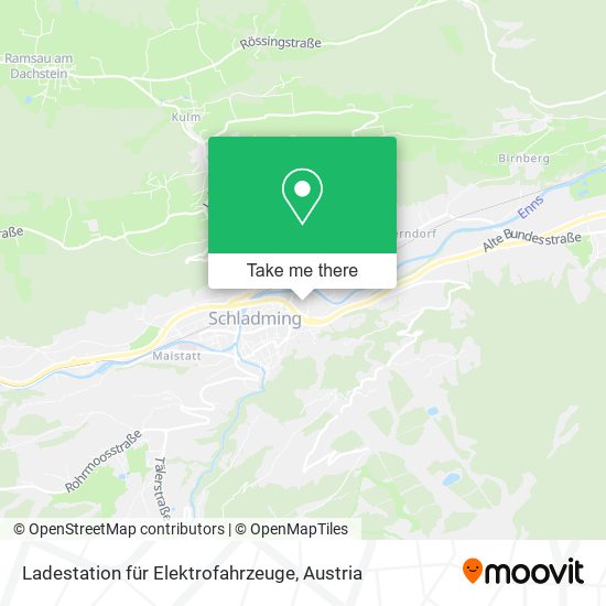 Ladestation für Elektrofahrzeuge map
