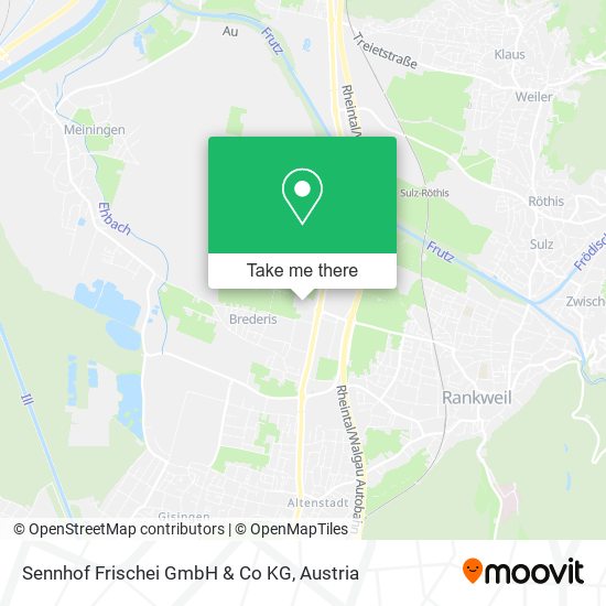 Sennhof Frischei GmbH & Co KG map