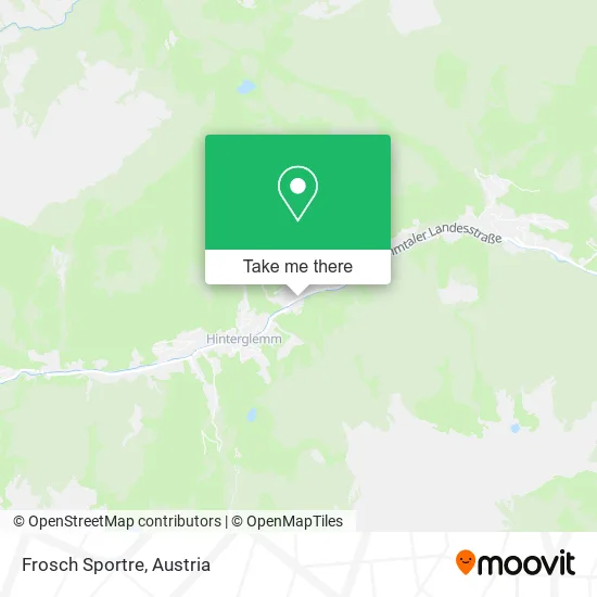 Frosch Sportre map