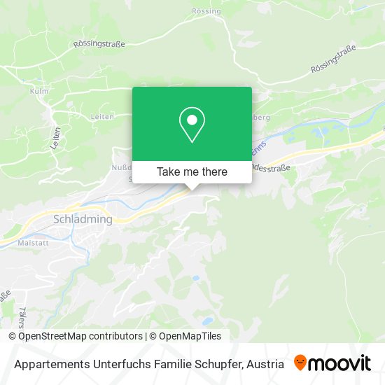 Appartements Unterfuchs Familie Schupfer map